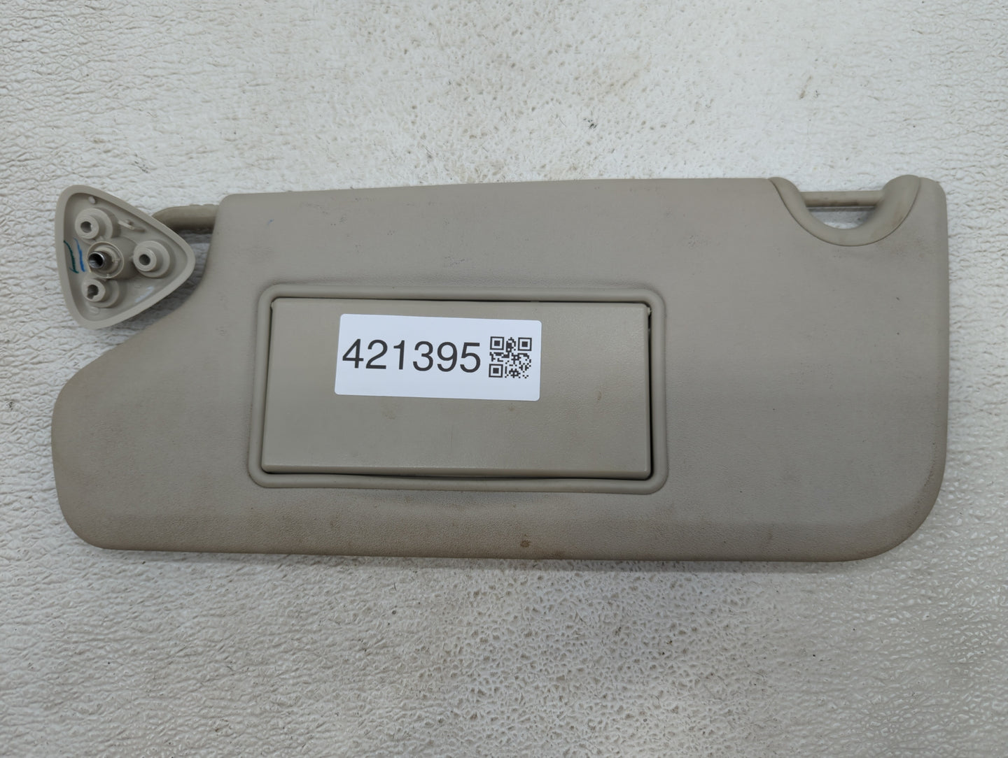2014 Dodge Journey Sun Visor Shade Replacement Driver Left Mirror Fits OEM Used Auto Parts - Oemusedautoparts1.com