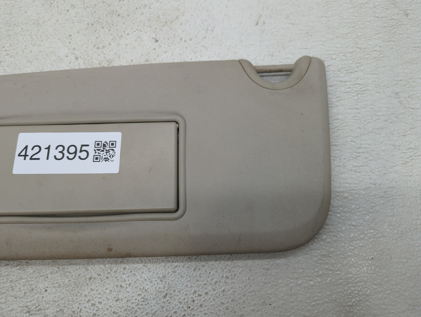 2014 Dodge Journey Sun Visor Shade Replacement Driver Left Mirror Fits OEM Used Auto Parts - Oemusedautoparts1.com