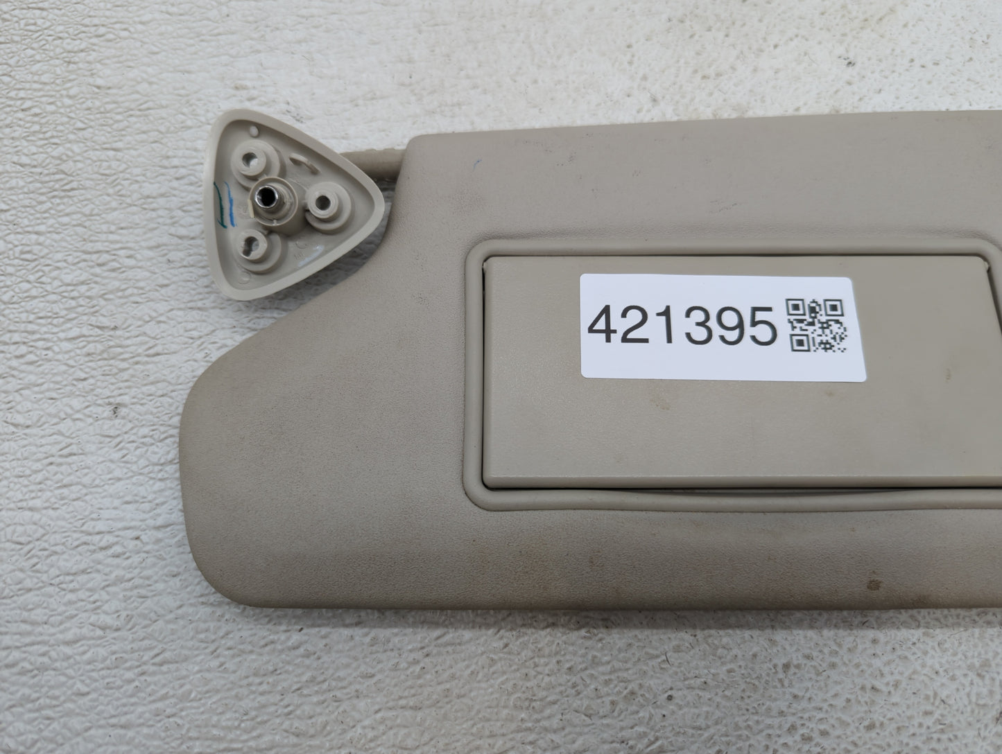 2014 Dodge Journey Sun Visor Shade Replacement Driver Left Mirror Fits OEM Used Auto Parts - Oemusedautoparts1.com