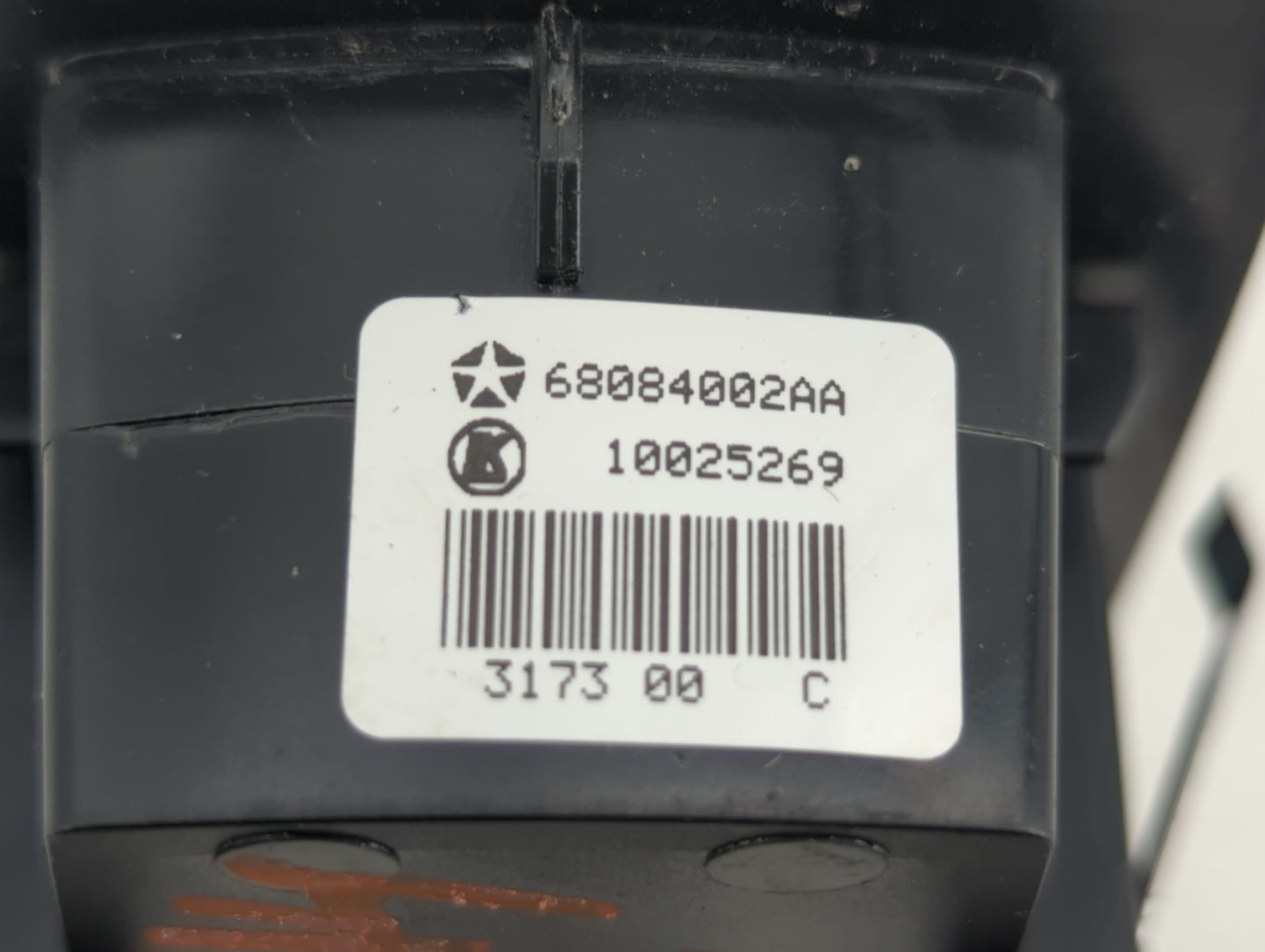 2014 Dodge Journey Passenger Right Power Window Switch 68084002aa - Oemusedautoparts1.com