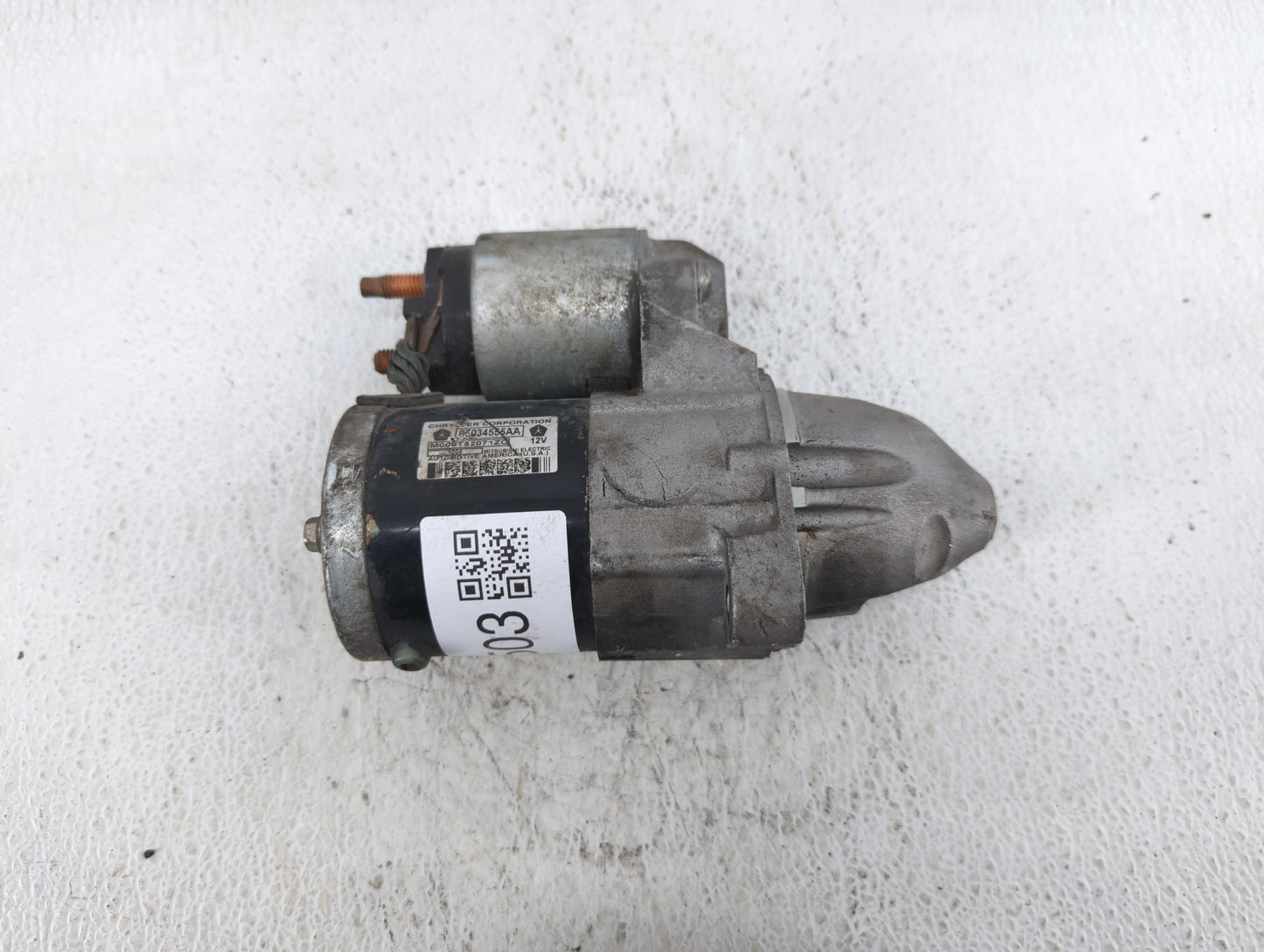 2009-2020 Dodge Journey Car Starter Motor Solenoid OEM P/N:0534555AA Fits OEM Used Auto Parts - Oemusedautoparts1.com