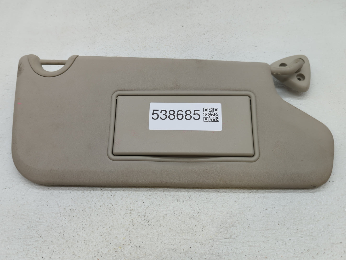 2014 Dodge Journey Sun Visor Shade Replacement Passenger Right Mirror Fits OEM Used Auto Parts - Oemusedautoparts1.com