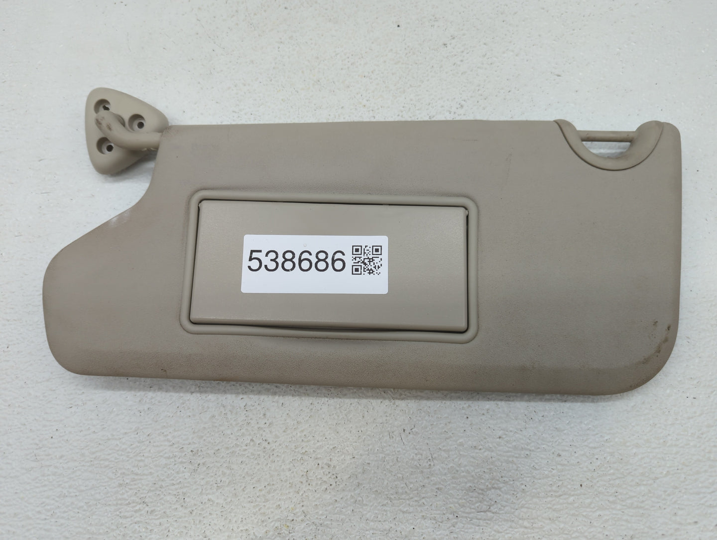 2014 Dodge Journey Sun Visor Shade Replacement Passenger Right Mirror Fits OEM Used Auto Parts - Oemusedautoparts1.com