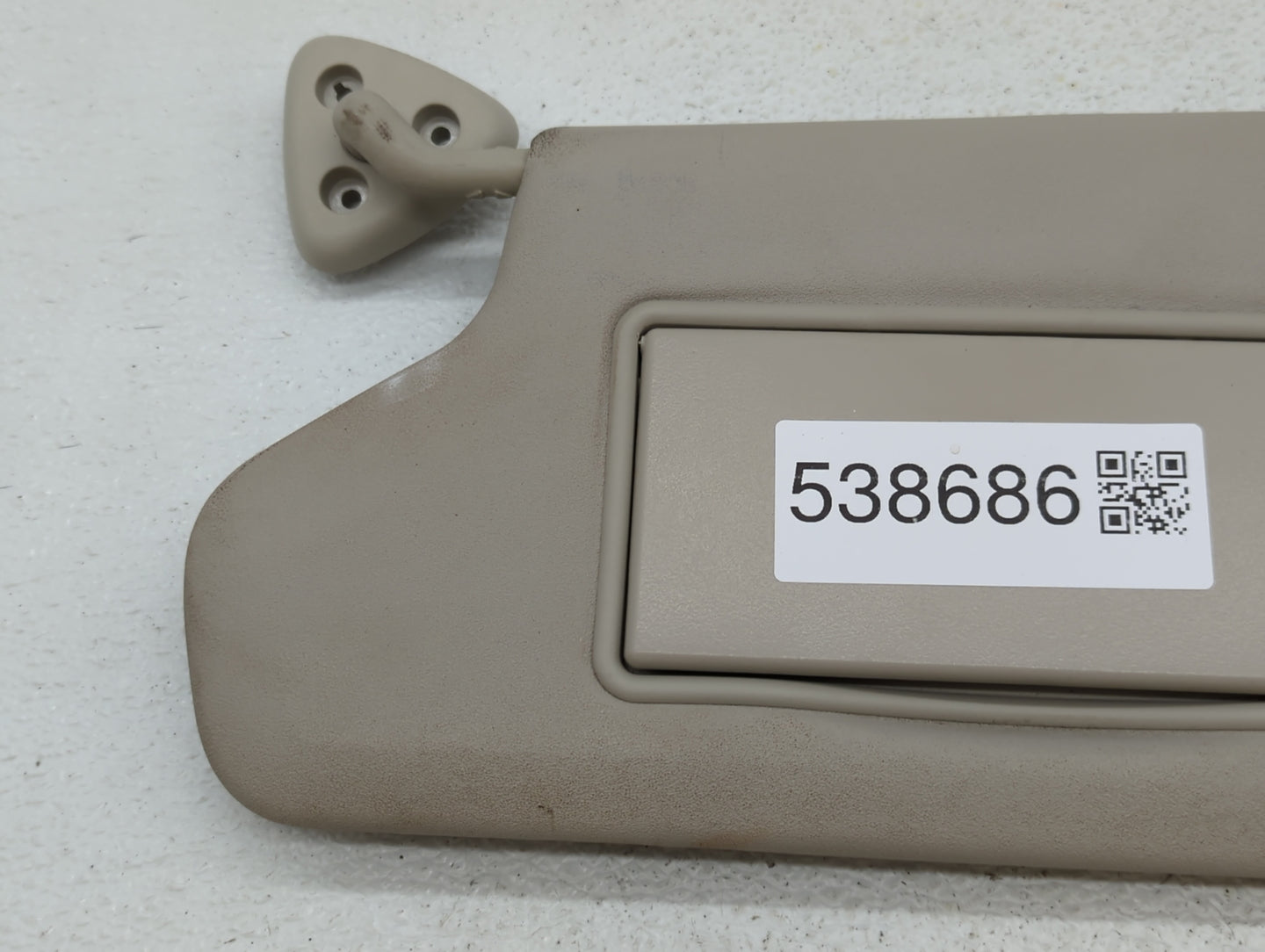 2014 Dodge Journey Sun Visor Shade Replacement Passenger Right Mirror Fits OEM Used Auto Parts - Oemusedautoparts1.com