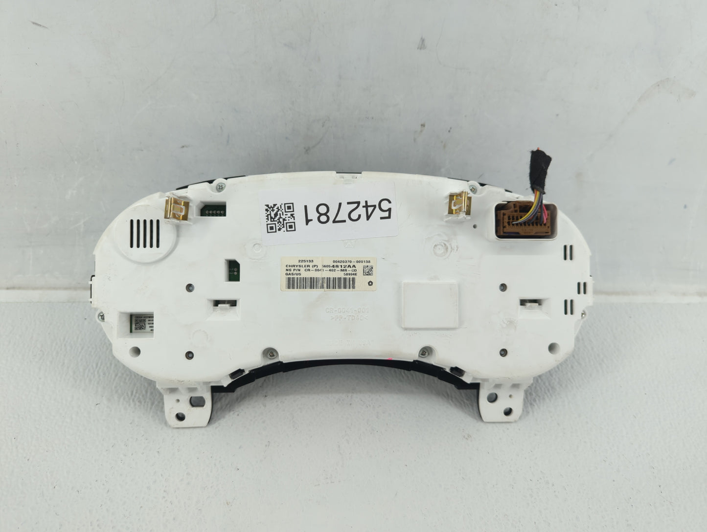 2014 Dodge Journey Instrument Cluster Speedometer Gauges P/N:P56054812AB P56054812AA Fits OEM Used Auto Parts - Oemusedautop