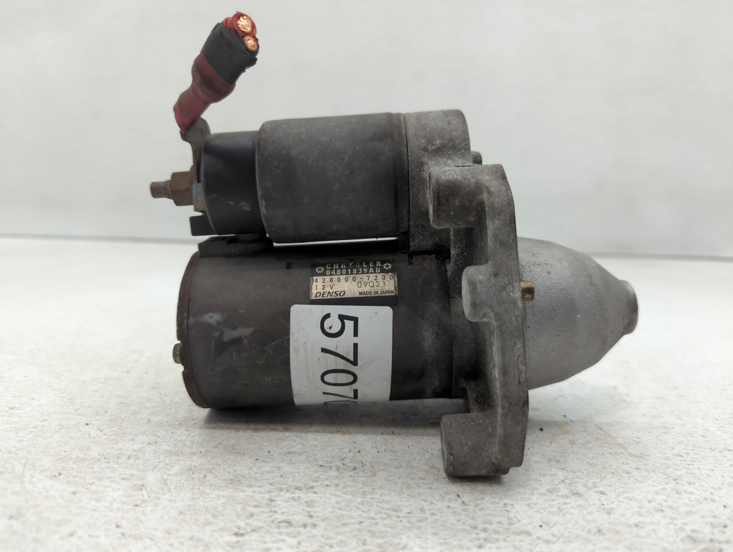 2011-2019 Dodge Journey Car Starter Motor Solenoid OEM P/N:428000-7200 04801839AB Fits OEM Used Auto Parts - Oemusedautopart