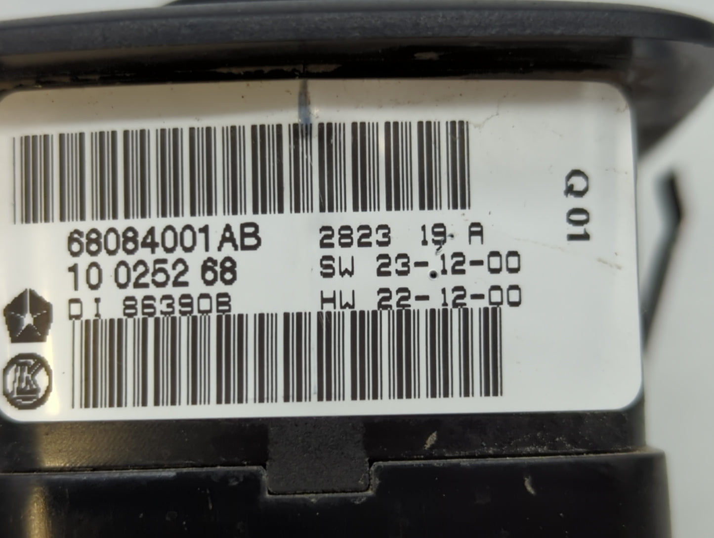 2014 Dodge Journey Master Power Window Switch Replacement Driver Side Left P/N:68084001AB Fits OEM Used Auto Parts - Oemused