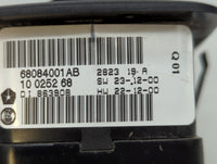 2014 Dodge Journey Master Power Window Switch Replacement Driver Side Left P/N:68084001AB Fits OEM Used Auto Parts - Oemused
