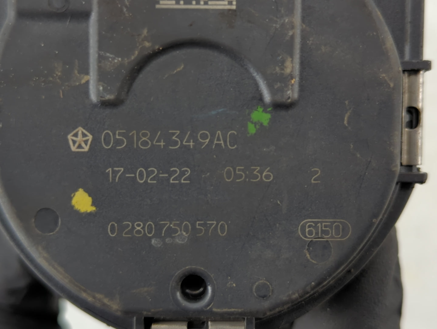 2011-2019 Dodge Journey Throttle Body P/N:05184349AC Fits Fits 2011 2012 2013 2014 2015 2016 2017 2018 2019 2020 2021 2022 O