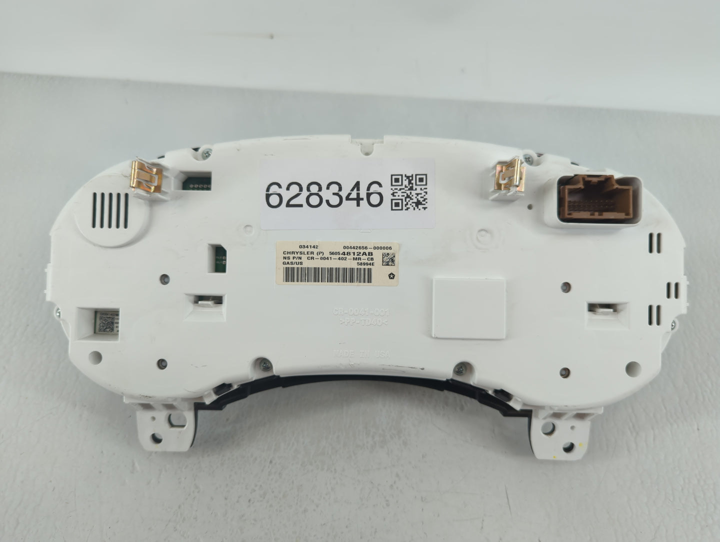 2014 Dodge Journey Instrument Cluster Speedometer Gauges P/N:P56054812AB Fits OEM Used Auto Parts - Oemusedautoparts1.com