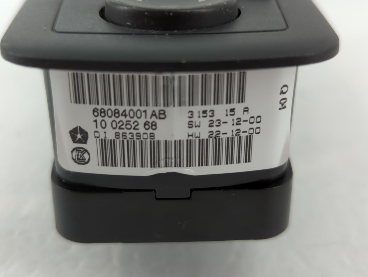 2014 Dodge Journey Master Power Window Switch Replacement Driver Side Left P/N:68084001AB 68084001AC, 68307001AA, 68084001AD