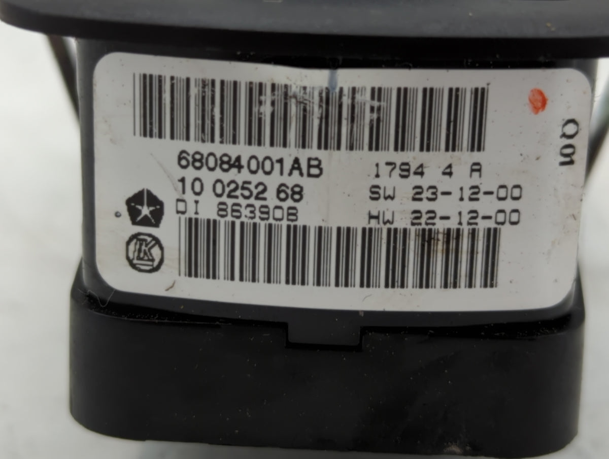 2011-2016 Dodge Journey Master Power Window Switch Replacement Driver Side Left P/N:68084001AB Fits OEM Used Auto Parts - Oe