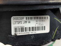 2014 Dodge Journey Tail Light Assembly Passenger Right OEM P/N:04806368AF Fits OEM Used Auto Parts - Oemusedautoparts1.com