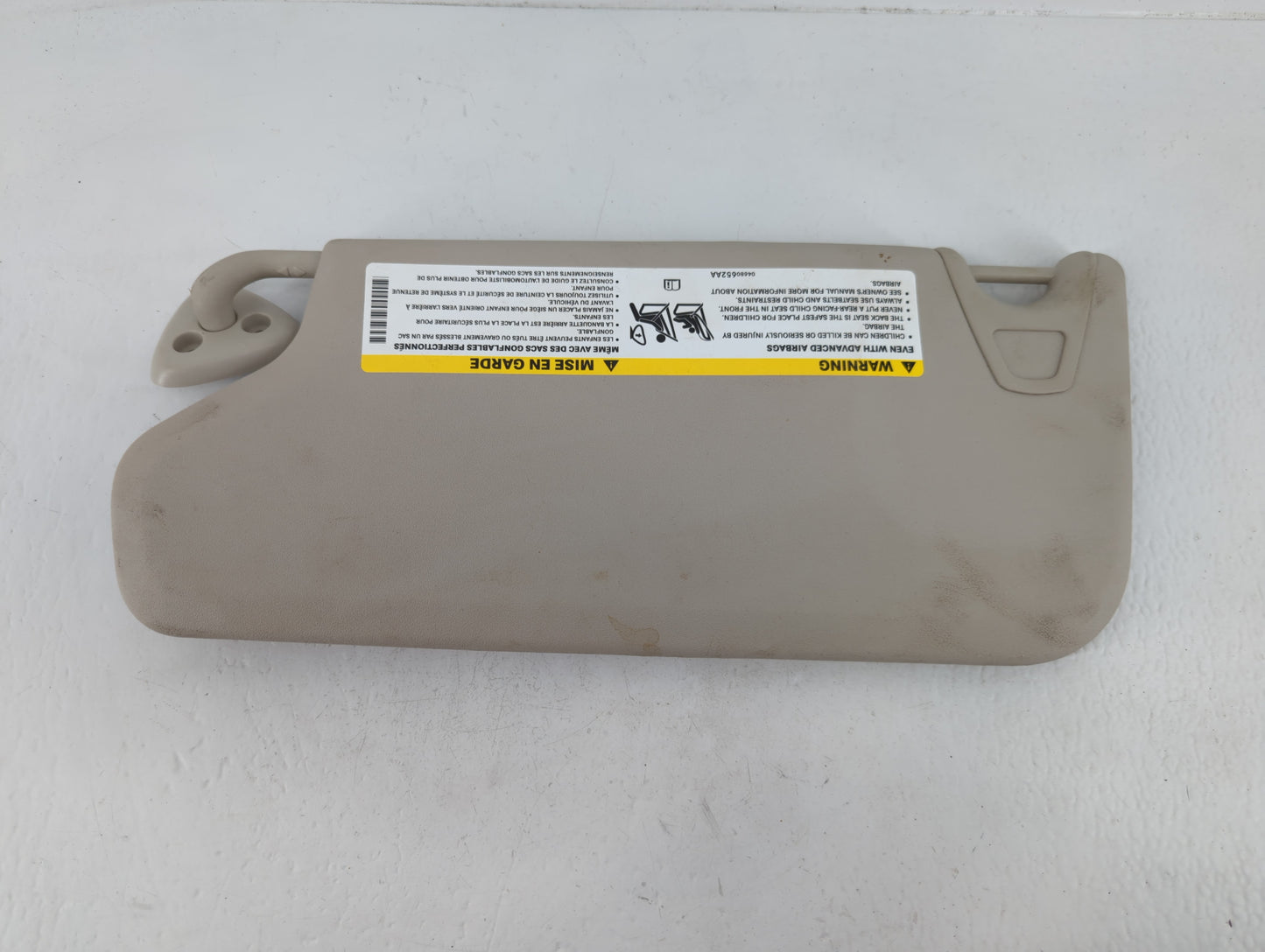 2014 Dodge Journey Sun Visor Shade Replacement Passenger Right Mirror Fits OEM Used Auto Parts - Oemusedautoparts1.com