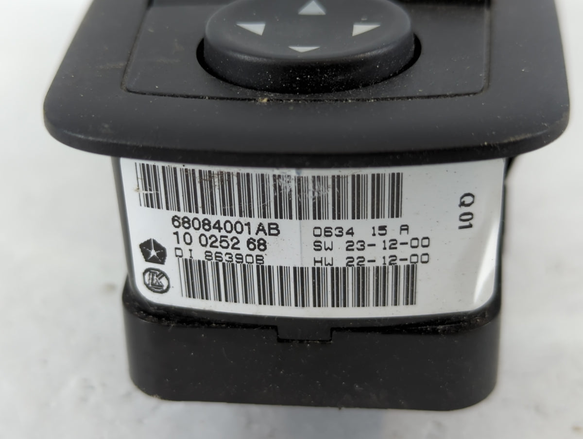 2011-2016 Dodge Journey Master Power Window Switch Replacement Driver Side Left P/N:10 0252 68 68084001AB Fits OEM Used Auto