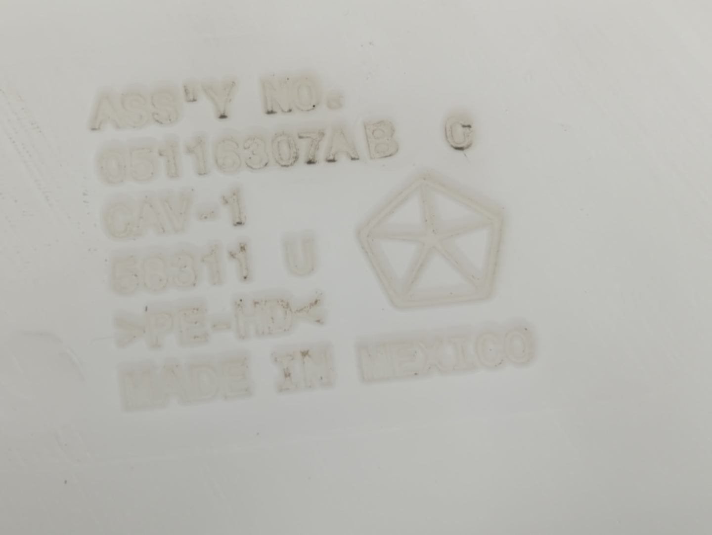 2014 Dodge Journey Windshield Washer Fluid Reservoir Bottle Oem - Oemusedautoparts1.com