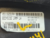 2014 Dodge Journey Tail Light Assembly Driver Left OEM P/N:051162291AH Fits OEM Used Auto Parts - Oemusedautoparts1.com