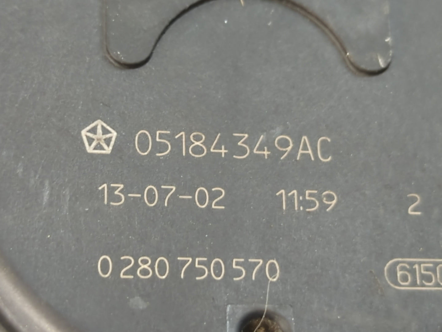 2011-2019 Dodge Journey Throttle Body P/N:0280750570 05184349AC Fits OEM Used Auto Parts - Oemusedautoparts1.com