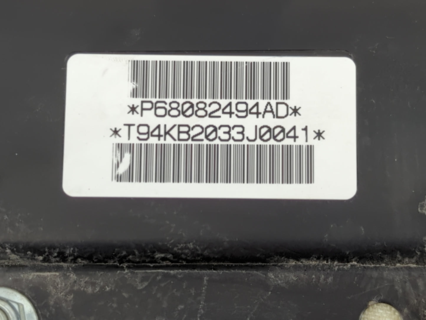 2014 Dodge Journey Air Bag Driver Left Knee OEM P/N:P68082494AD Fits OEM Used Auto Parts - Oemusedautoparts1.com