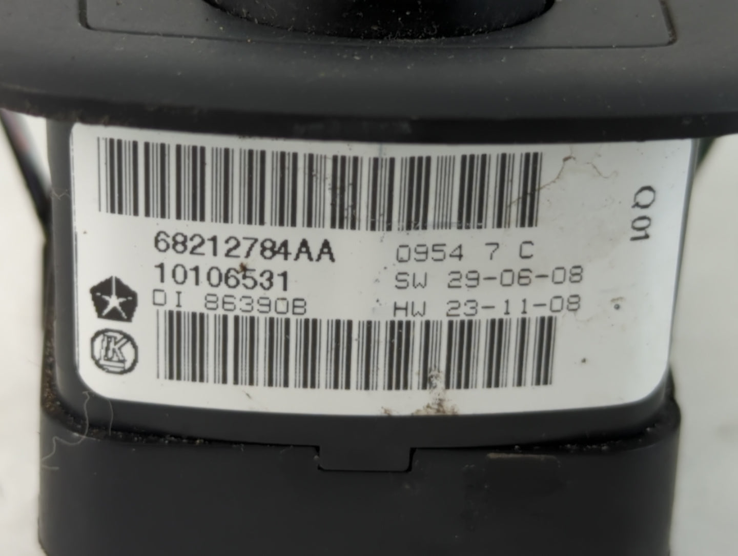 2014 Dodge Ram 1500 Master Power Window Switch Replacement Driver Side Left P/N:68212784AA Fits Fits 2012 2013 2015 2016 OEM