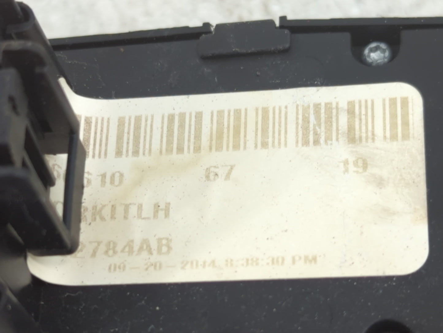 2014 Dodge Ram 1500 Master Power Window Switch Replacement Driver Side Left Fits OEM Used Auto Parts - Oemusedautoparts1.com