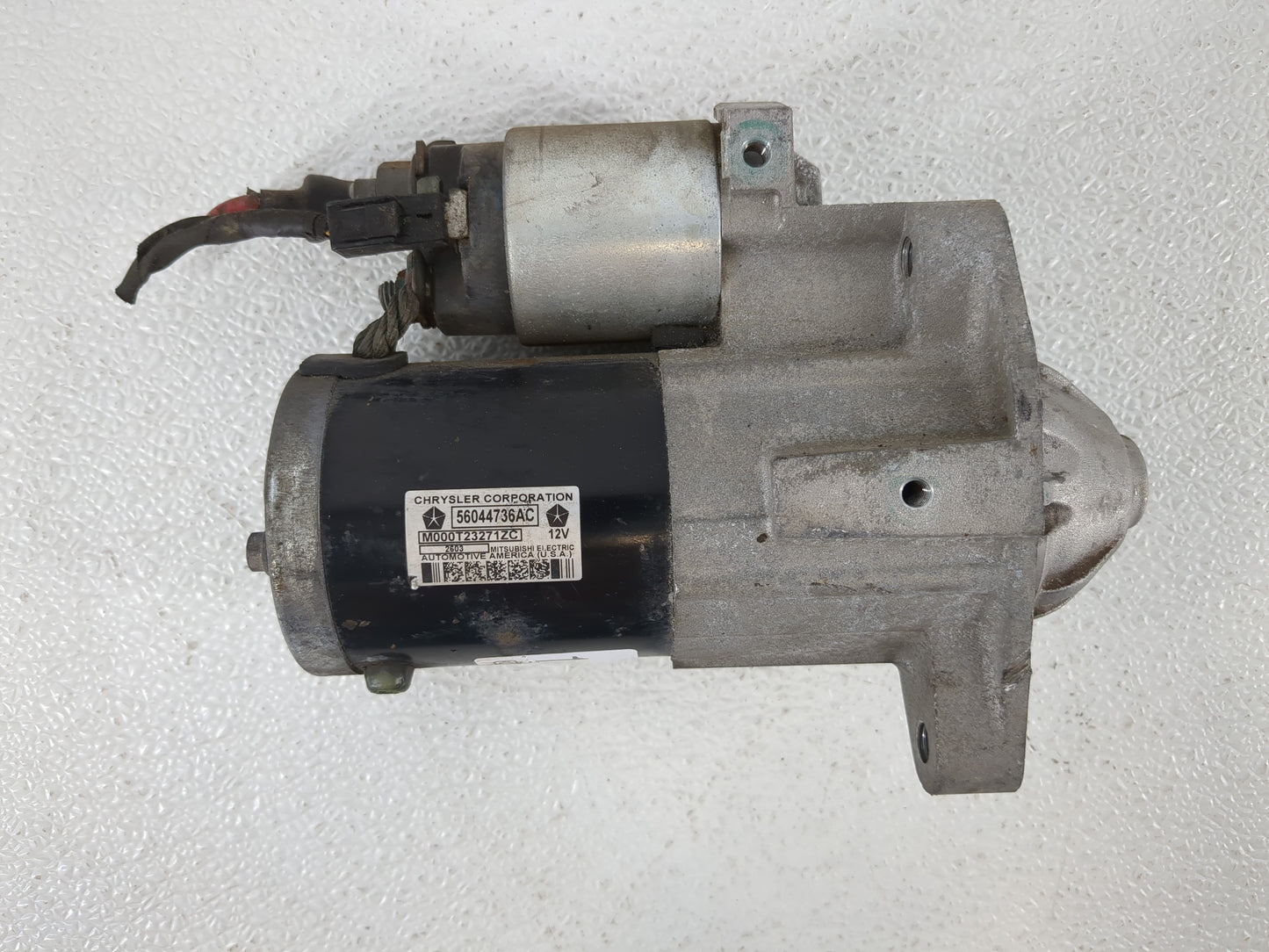 2014 Dodge Ram 1500 Car Starter Motor Solenoid OEM P/N:56044736AC Fits OEM Used Auto Parts - Oemusedautoparts1.com