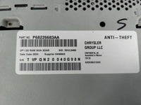 2014 Dodge Ram 1500 Radio AM FM Cd Player Receiver Replacement P/N:P68226683AA Fits OEM Used Auto Parts - Oemusedautoparts1.