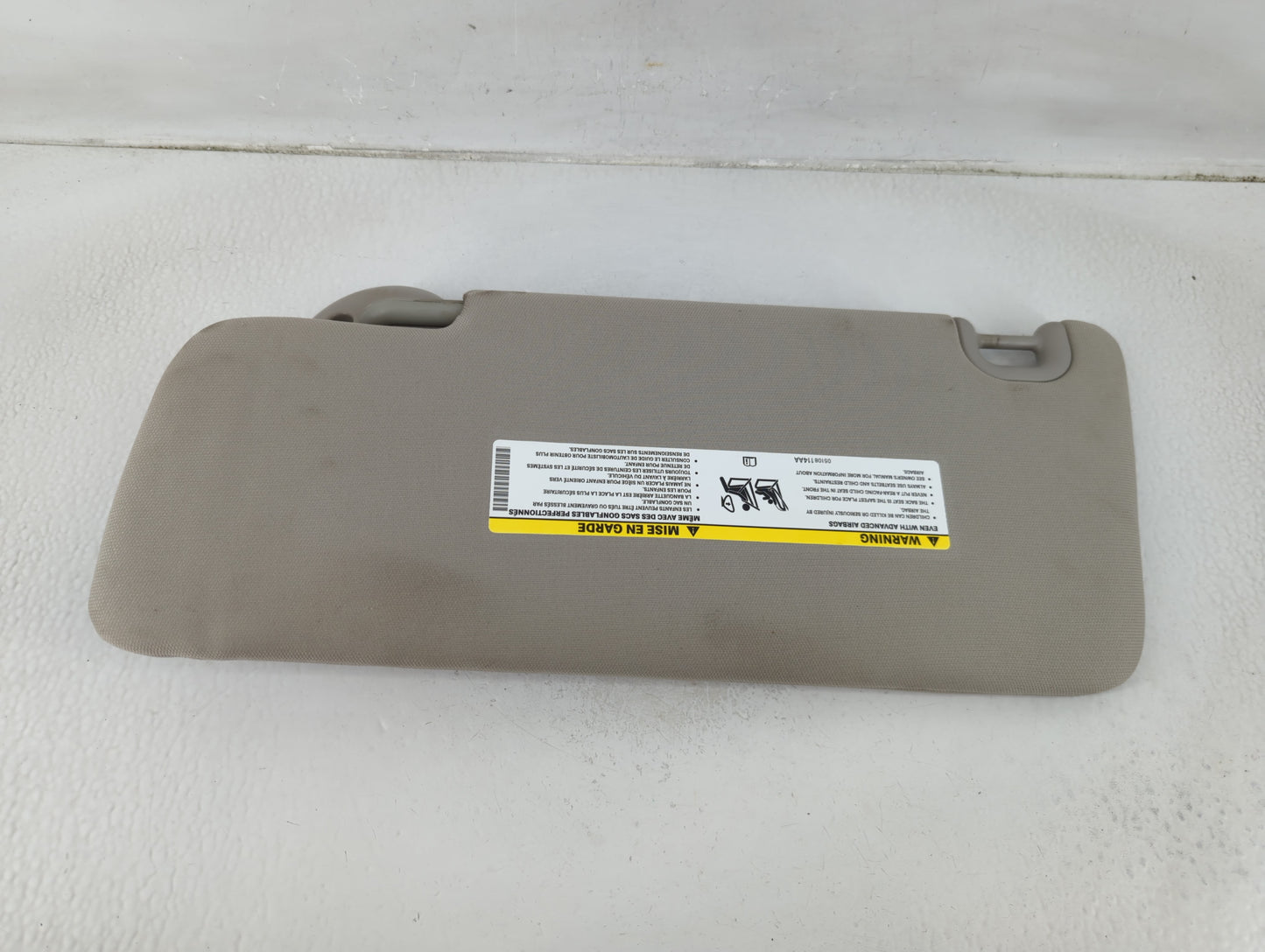 2014 Dodge Ram 1500 Sun Visor Shade Replacement Passenger Right Mirror Fits Fits 2013 2015 2016 2017 2018 OEM Used Auto Part