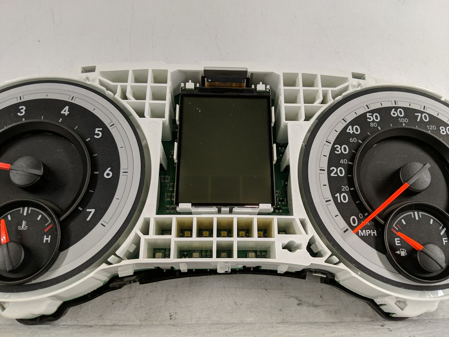 2014 Dodge Ram 1500 Instrument Cluster Speedometer Gauges P/N:P56054947AF Fits OEM Used Auto Parts - Oemusedautoparts1.com