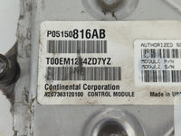 2014 Dodge Ram 1500 PCM Engine Control Computer ECU ECM PCU OEM P/N:68153790AF Fits OEM Used Auto Parts - Oemusedautoparts1.