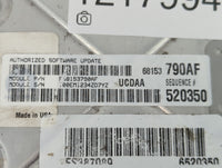 2014 Dodge Ram 1500 PCM Engine Control Computer ECU ECM PCU OEM P/N:68153790AF Fits OEM Used Auto Parts - Oemusedautoparts1.