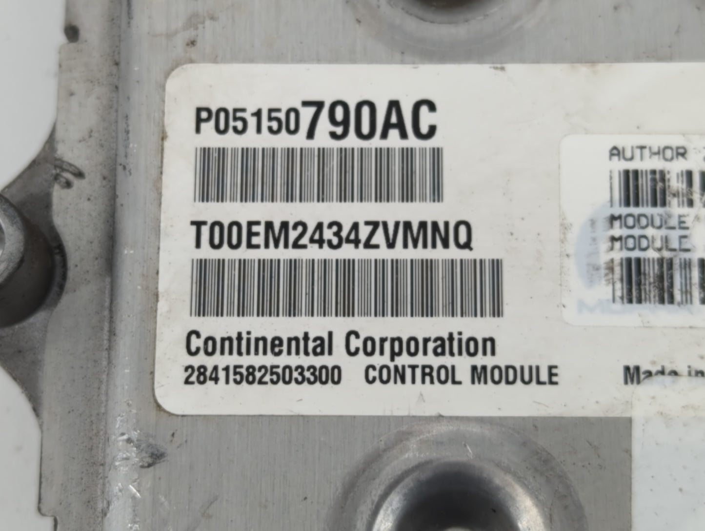 2014 Dodge Ram 1500 PCM Engine Control Computer ECU ECM PCU OEM P/N:P05150790AC Fits OEM Used Auto Parts - Oemusedautoparts1