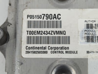 2014 Dodge Ram 1500 PCM Engine Control Computer ECU ECM PCU OEM P/N:P05150790AC Fits OEM Used Auto Parts - Oemusedautoparts1