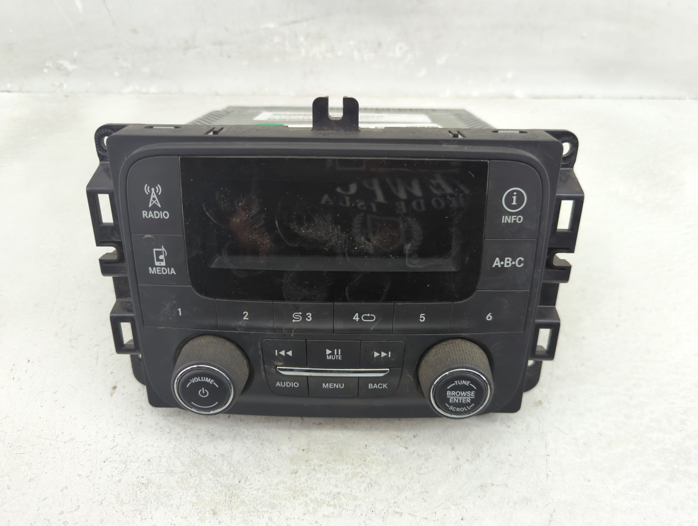 2014 Dodge Ram 1500 Radio AM FM Cd Player Receiver Replacement P/N:P68226683AA Fits OEM Used Auto Parts - Oemusedautoparts1.