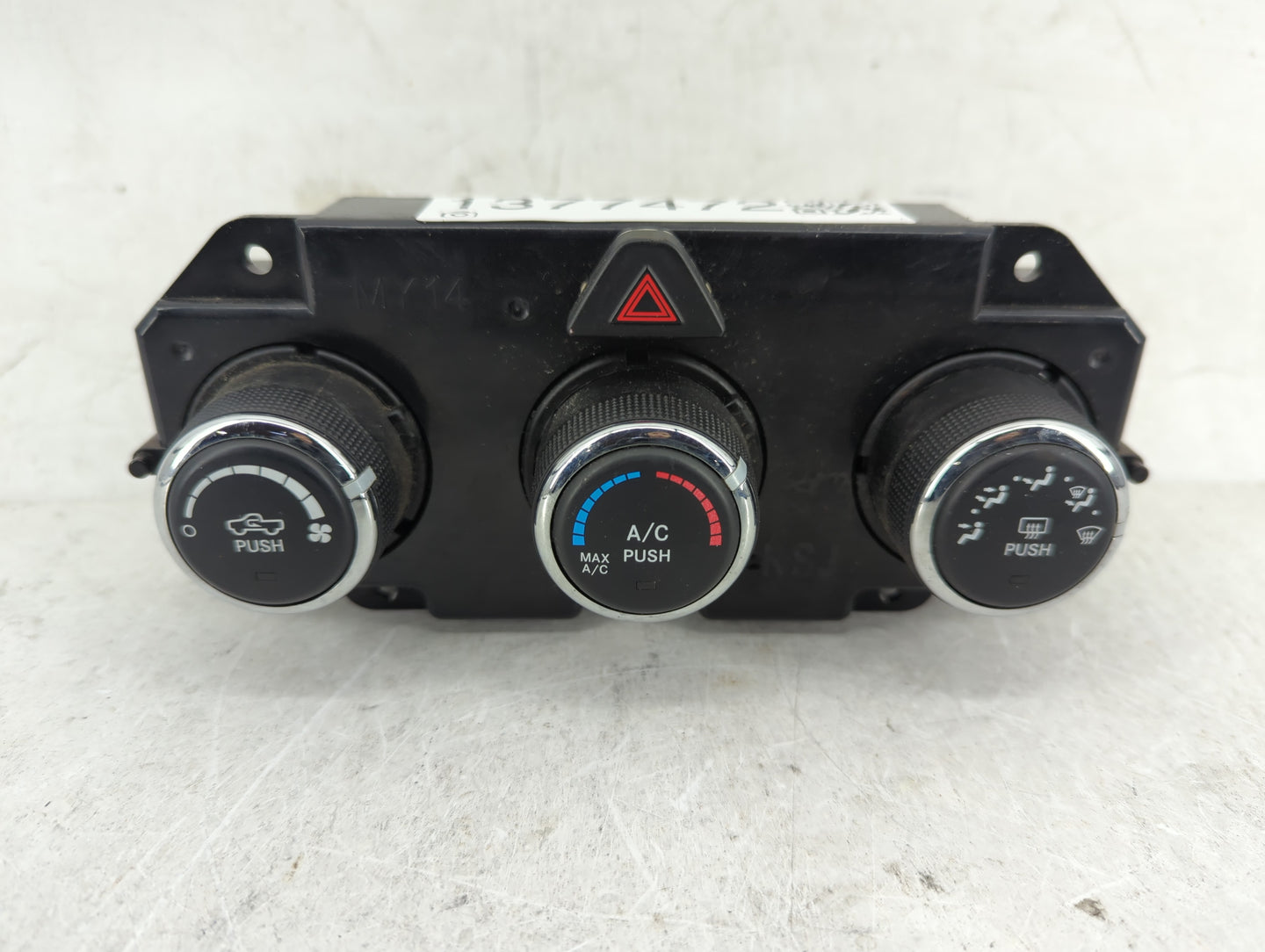 2014 Dodge Ram 1500 Climate Control Module Temperature AC/Heater Replacement P/N:68239170AA Fits OEM Used Auto Parts - Oemus