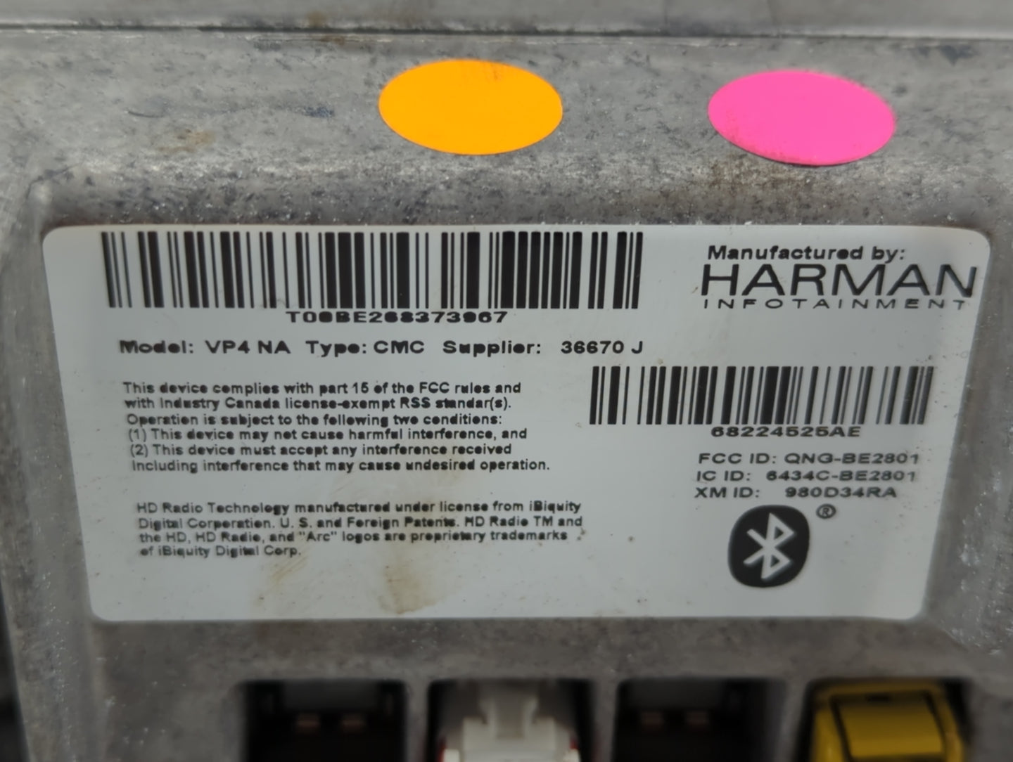2014 Dodge Ram 1500 Information Display Screen - Oemusedautoparts1.com