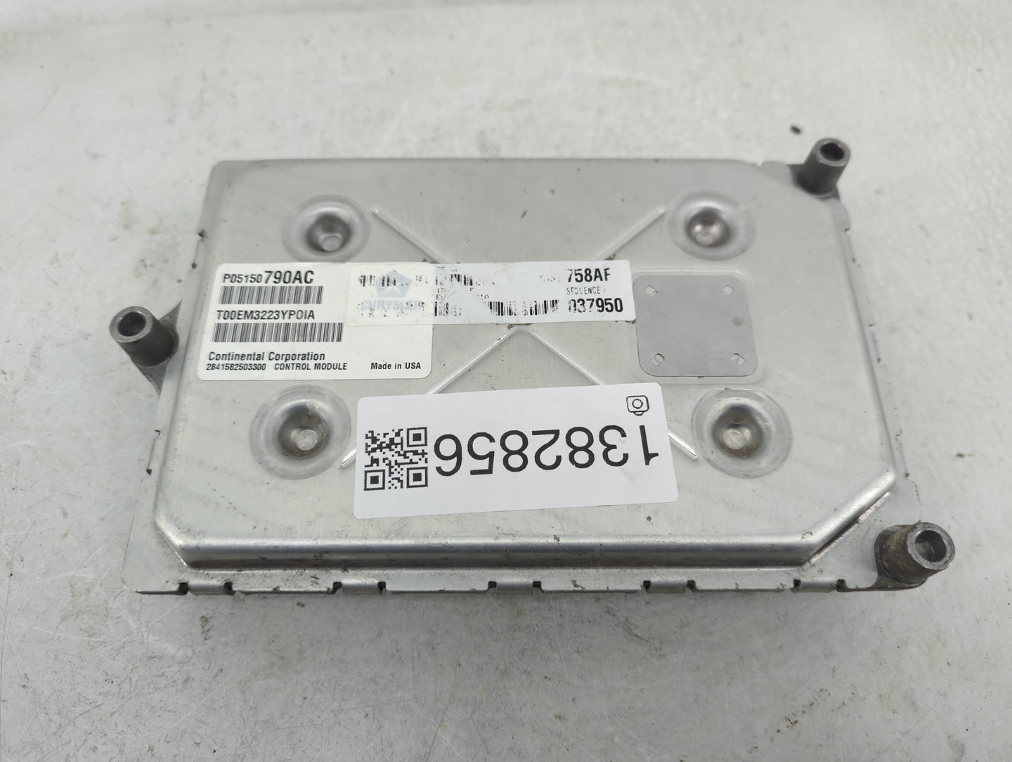 2014 Dodge Ram 1500 PCM Engine Control Computer ECU ECM PCU OEM P/N:05150790AC Fits OEM Used Auto Parts - Oemusedautoparts1.