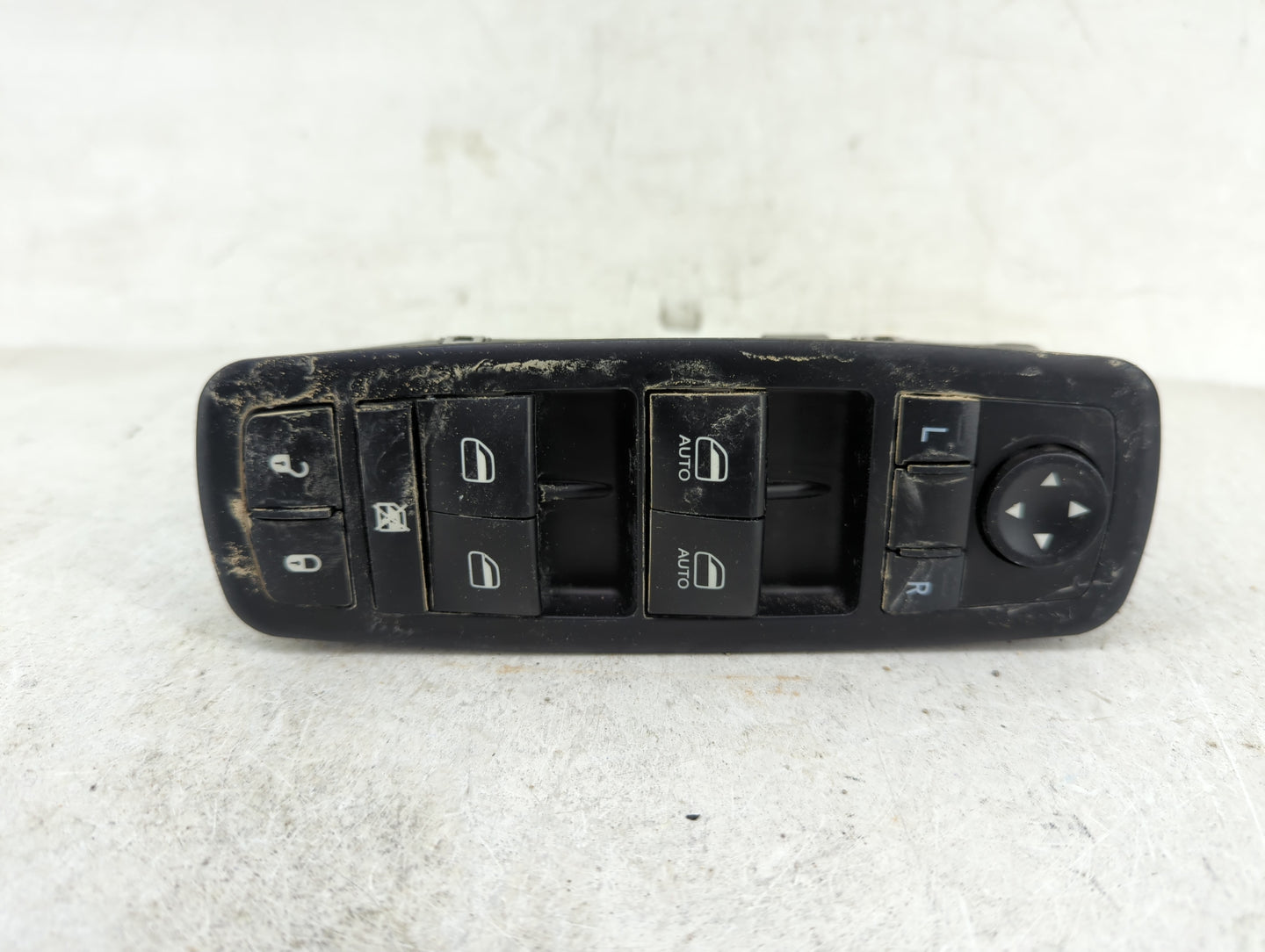 2014 Dodge Ram 1500 Master Power Window Switch Replacement Driver Side Left P/N:68110866AB Fits Fits 2012 2013 2015 2016 OEM