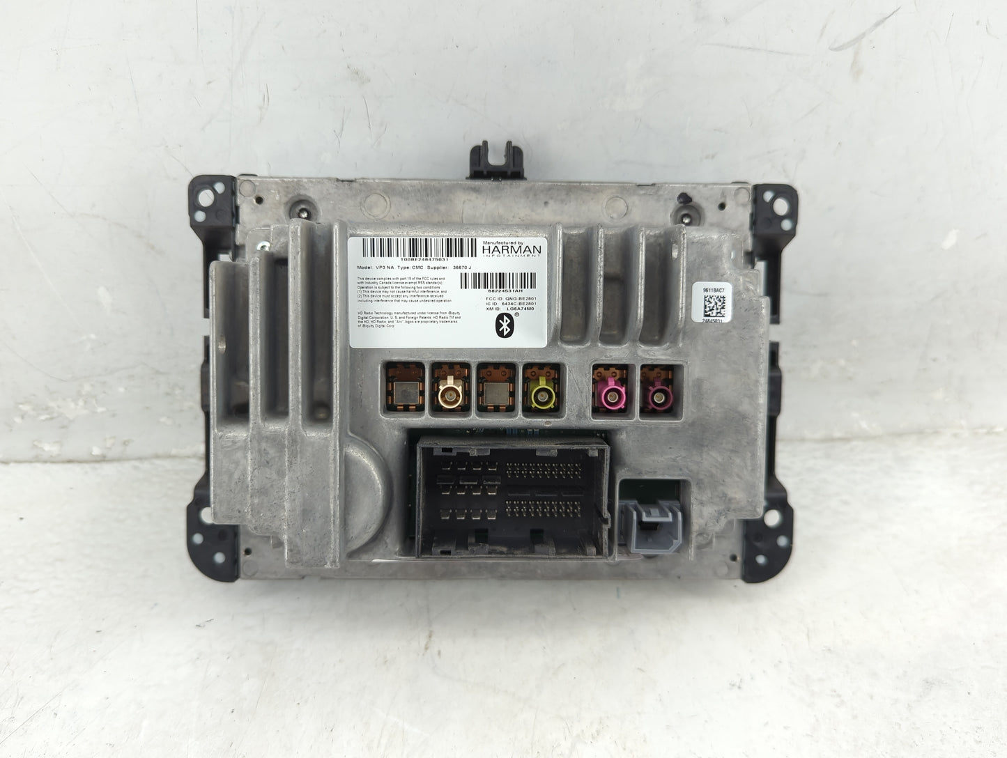 2014 Dodge Ram 1500 Radio AM FM Cd Player Receiver Replacement P/N:68224531AH Fits OEM Used Auto Parts - Oemusedautoparts1.c
