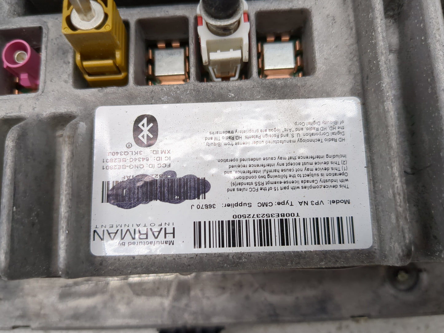 2014 Dodge Ram 1500 Radio AM FM Cd Player Receiver Replacement Fits OEM Used Auto Parts - Oemusedautoparts1.com