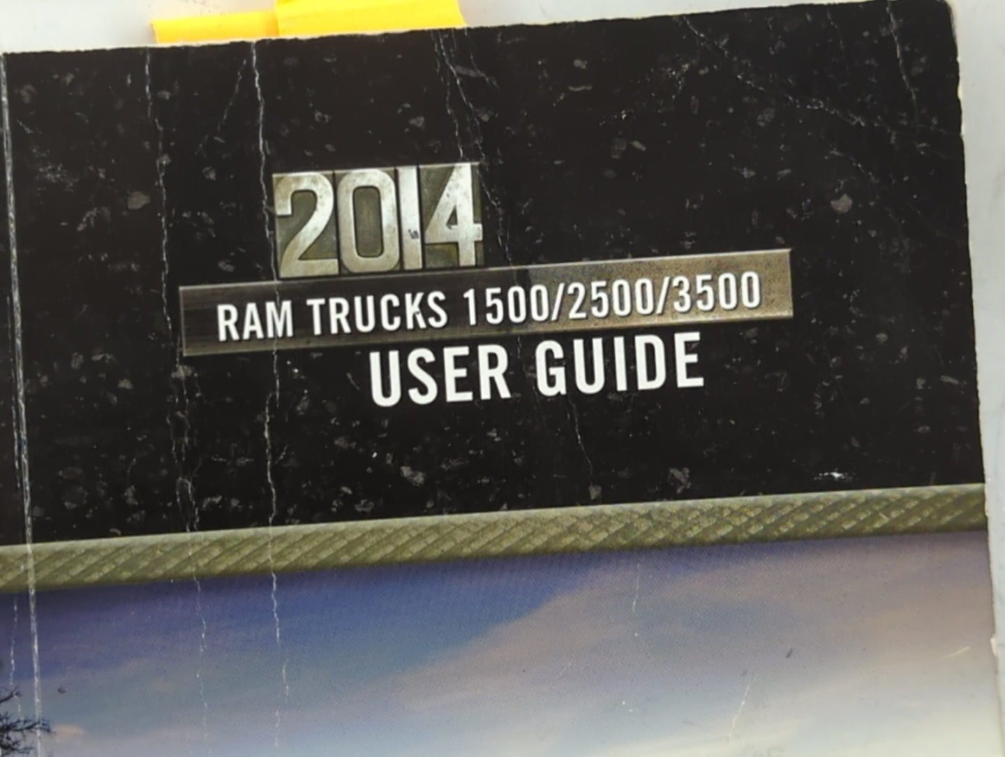 2014 Dodge Ram 1500 Owners Manual Book Guide P/N:14D241-926-AA OEM Used Auto Parts - Oemusedautoparts1.com