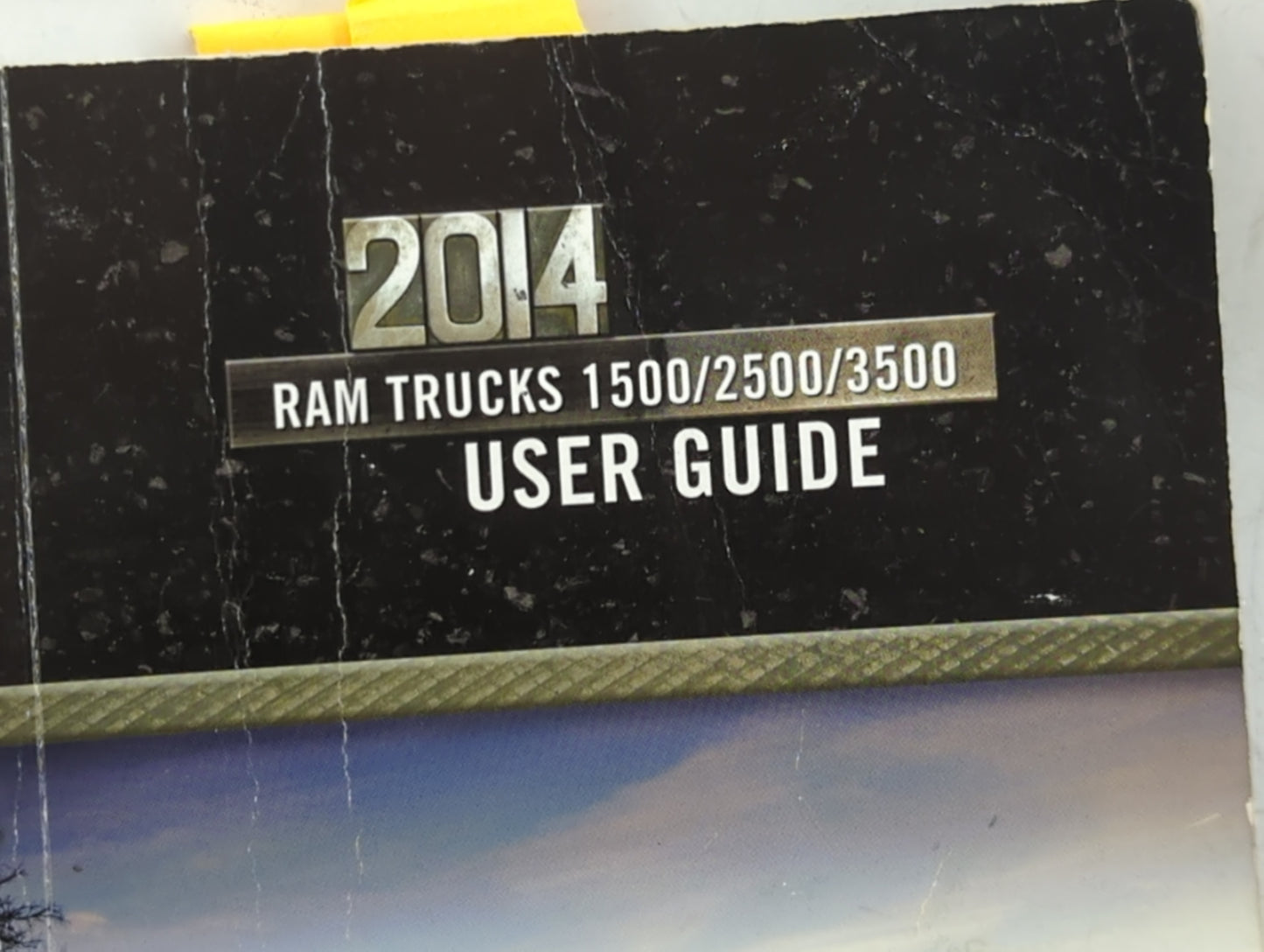 2014 Dodge Ram 1500 Owners Manual Book Guide P/N:14D241-926-AA OEM Used Auto Parts - Oemusedautoparts1.com