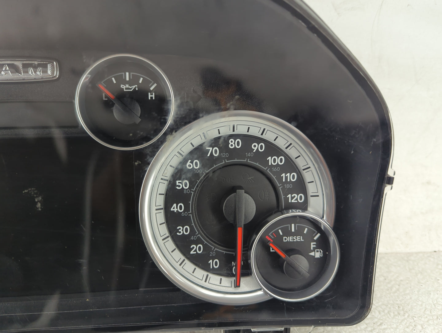 2014 Dodge Ram 1500 Instrument Cluster Speedometer Gauges P/N:P56054698AE A2C90351103 Fits OEM Used Auto Parts - Oemusedauto
