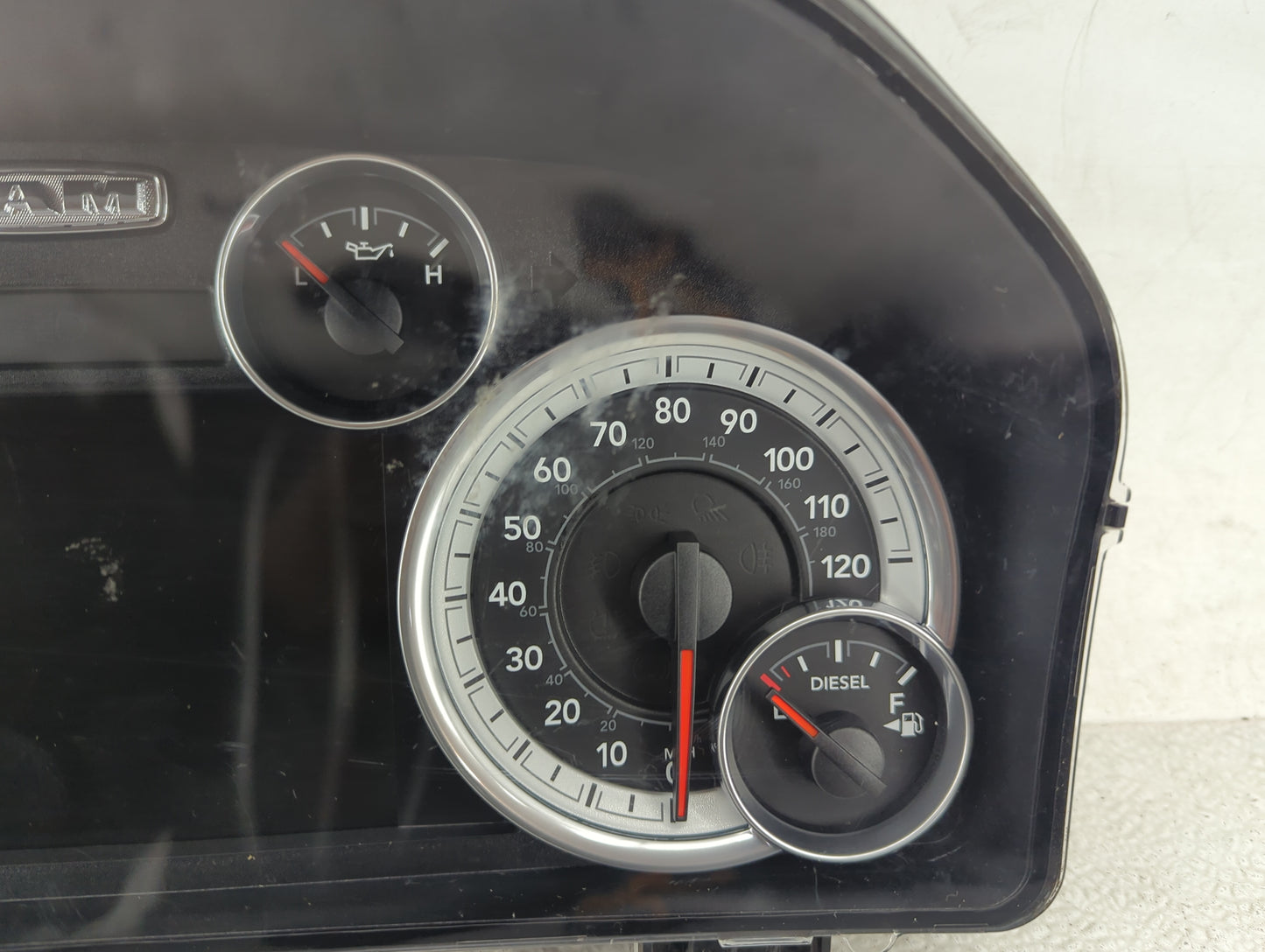 2014 Dodge Ram 1500 Instrument Cluster Speedometer Gauges P/N:P56054698AE A2C90351103 Fits OEM Used Auto Parts - Oemusedauto