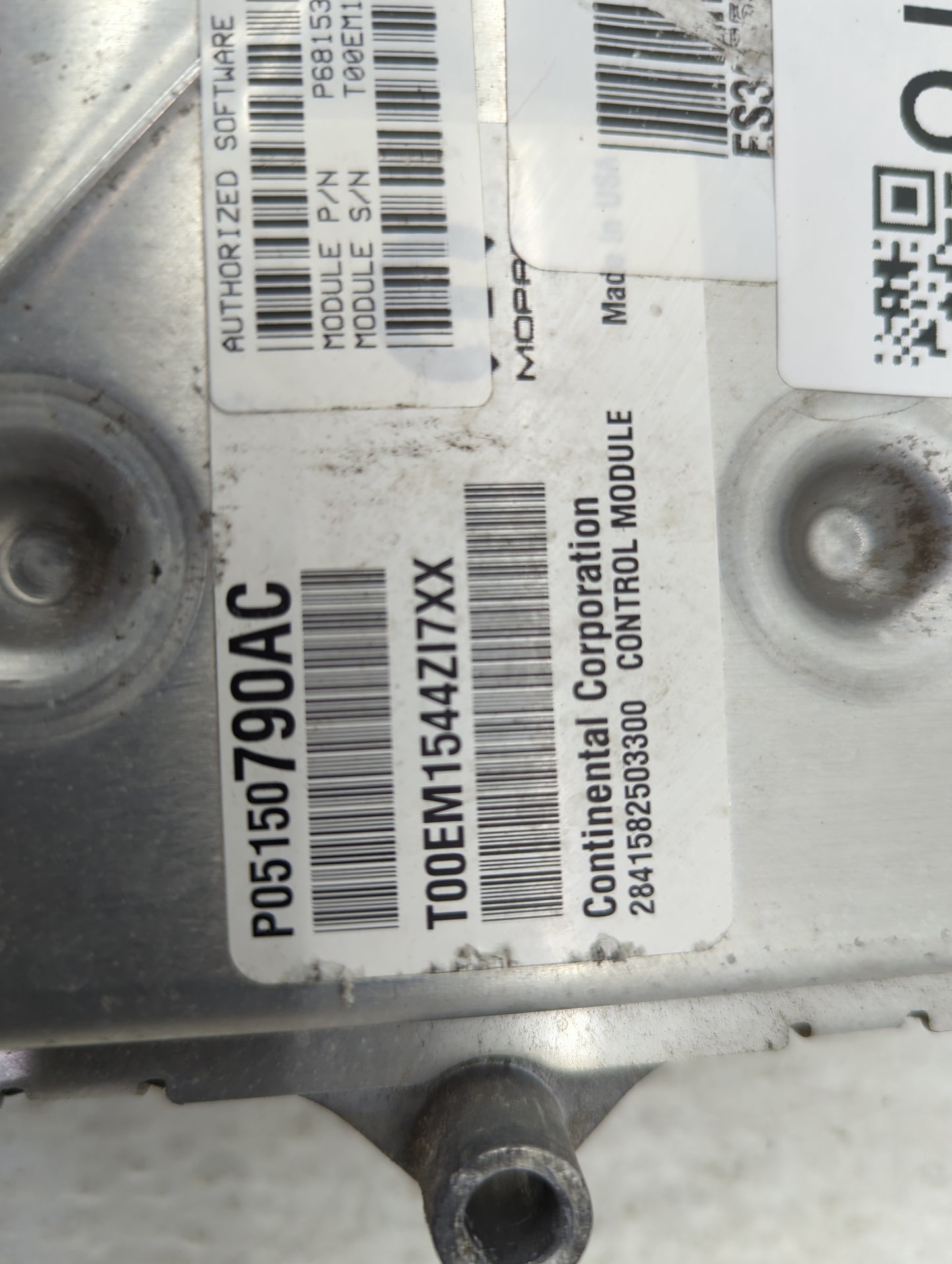 2014 Dodge Ram 1500 PCM Engine Control Computer ECU ECM PCU OEM P/N:P05150790AC 68153757AG, T00EM1544ZI7XX Fits OEM Used Aut