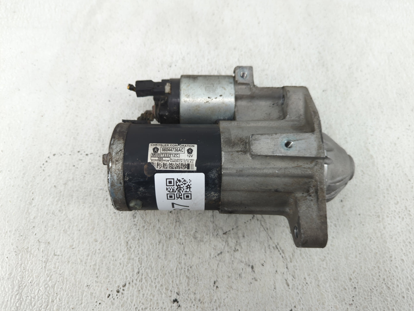 2014 Dodge Ram 1500 Car Starter Motor Solenoid OEM P/N:M000T23271ZC 56044736AC Fits OEM Used Auto Parts - Oemusedautoparts1.