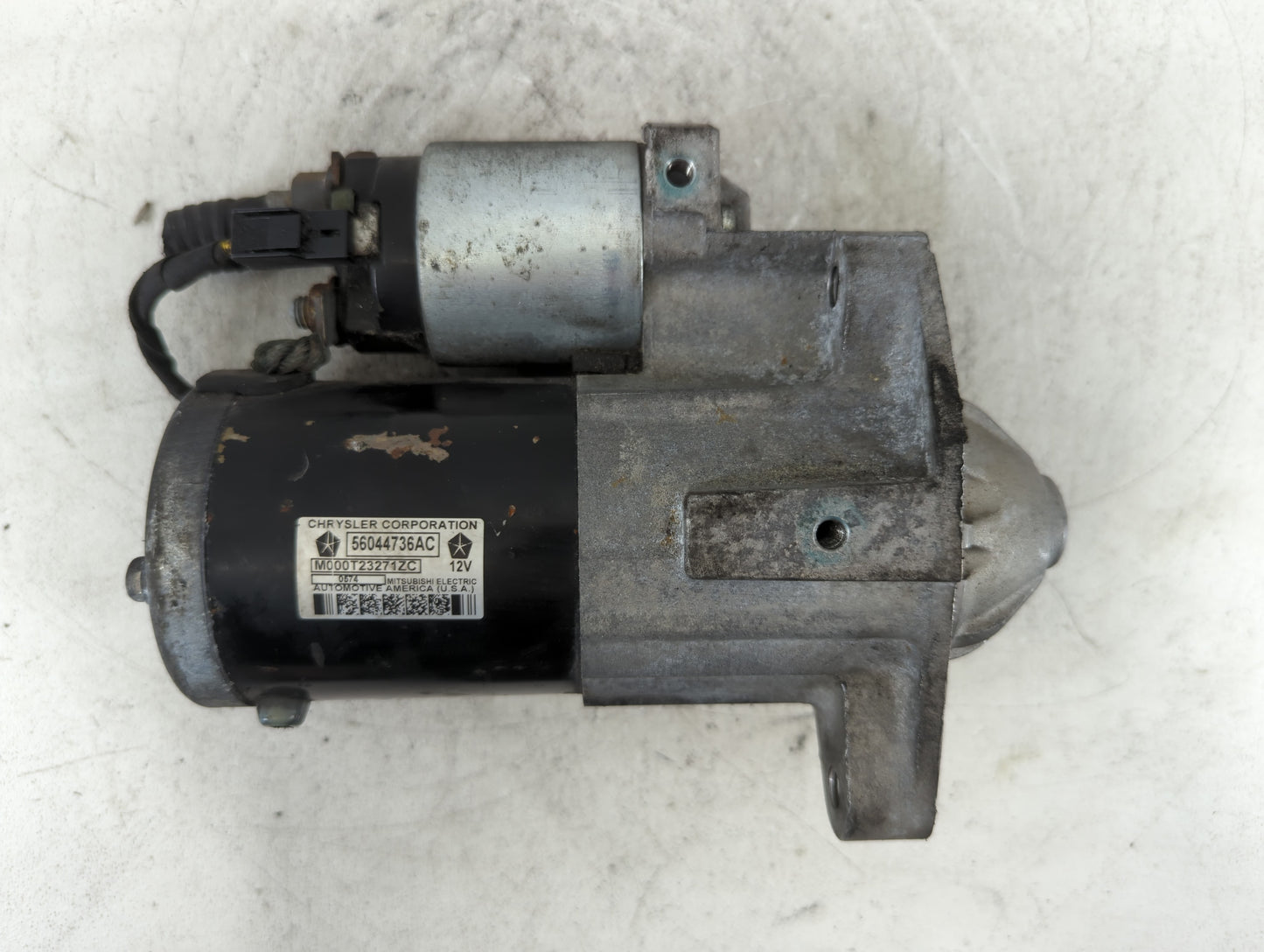 2014 Dodge Ram 1500 Car Starter Motor Solenoid OEM P/N:M000T23271ZC 56044736AC Fits OEM Used Auto Parts - Oemusedautoparts1.