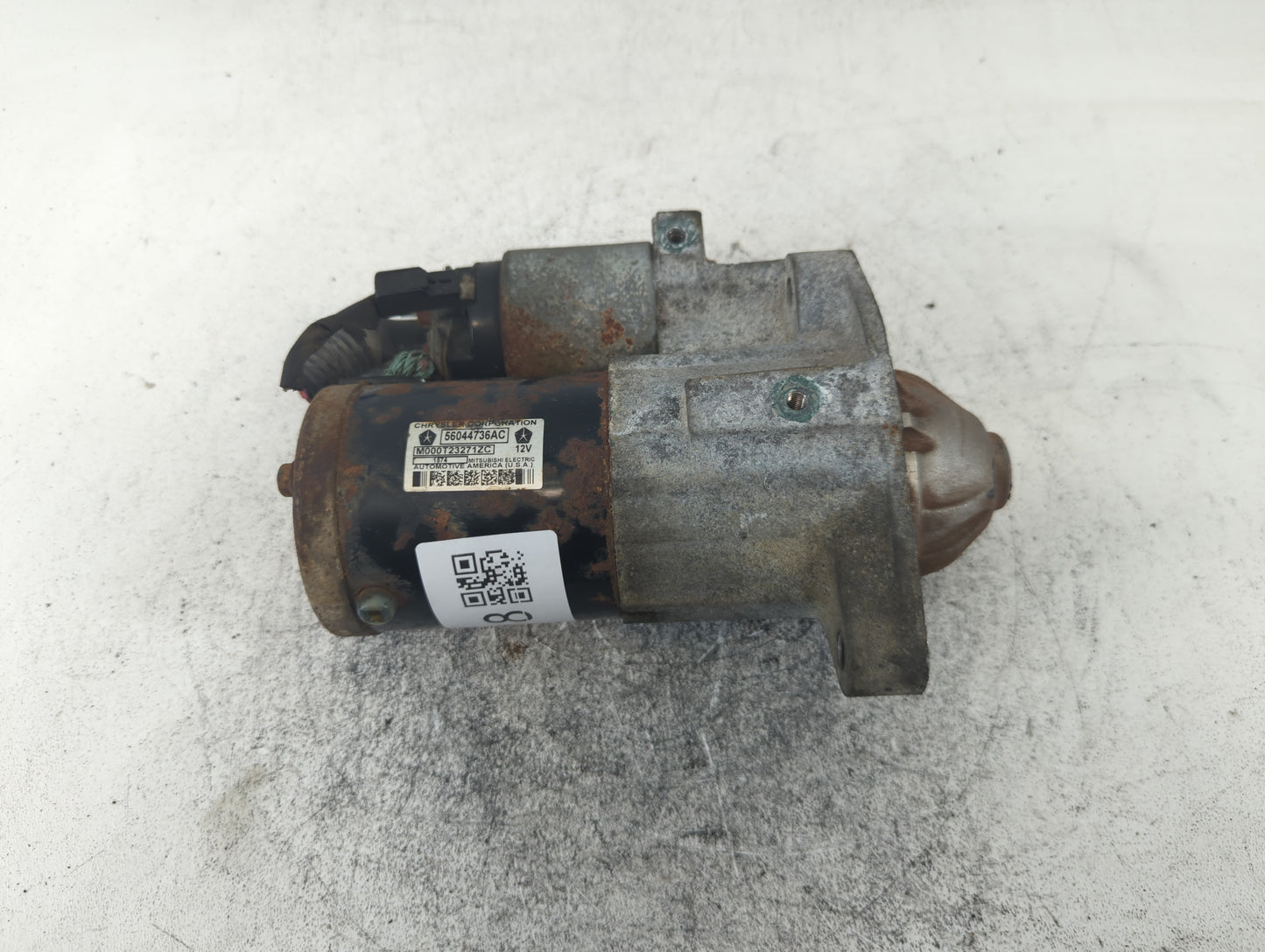 2014 Dodge Ram 1500 Car Starter Motor Solenoid OEM P/N:M000T23271ZC 56044736AC Fits OEM Used Auto Parts - Oemusedautoparts1.