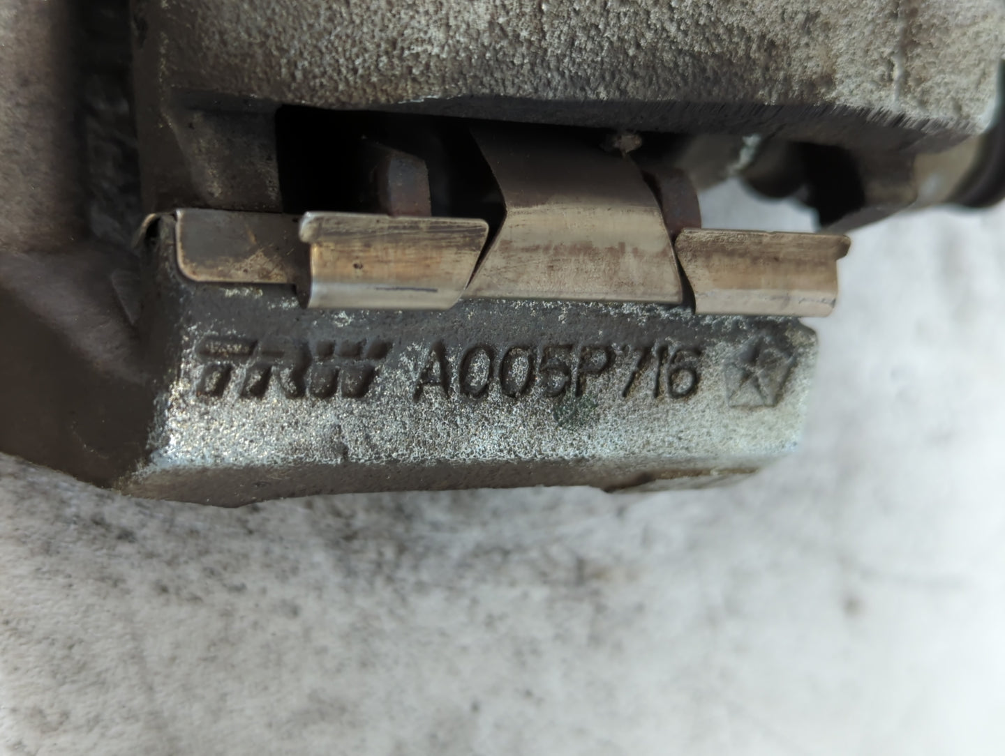 2006-2008 Dodge Ram 1500 Rear Driver Left Brake Caliper - Oemusedautoparts1.com