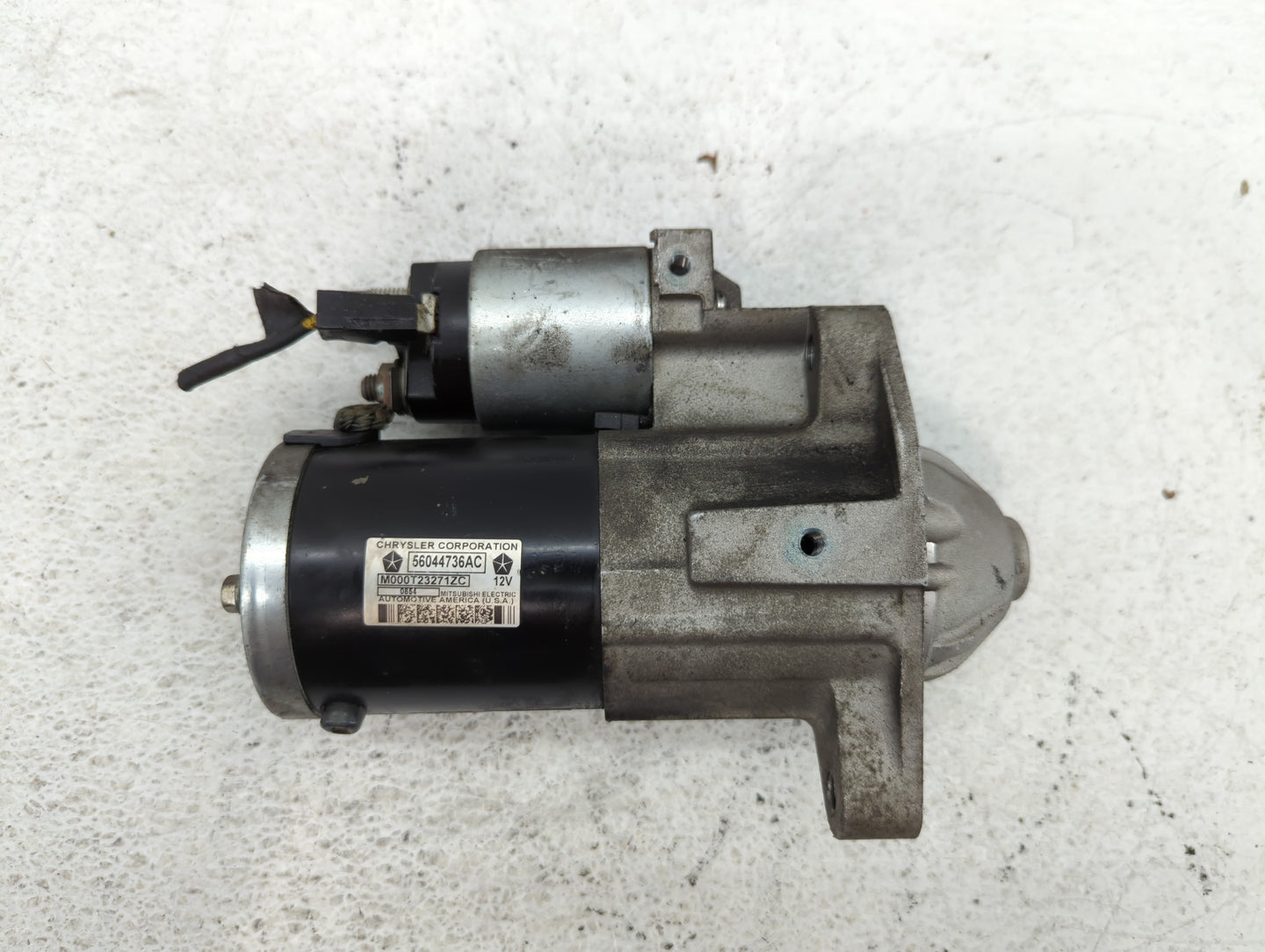 2014 Dodge Ram 1500 Car Starter Motor Solenoid OEM P/N:56044736AC Fits OEM Used Auto Parts - Oemusedautoparts1.com